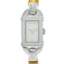 Gucci Bangle Watch Stainless Steel Ladies Ivory 6800L