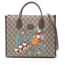 Gucci x Disney Donald Duck GG Supreme Tote Bag