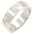 Bague Cartier Love en or blanc 18K