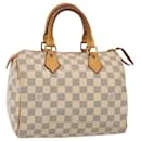 LOUIS VUITTON Sac à main Speedy 25 Damier Azur N41534 LV Auth 81541 - Louis Vuitton