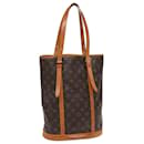 LOUIS VUITTON Bolsa de Ombro Monogram Bucket GM M42236 LV Auth fm3551 - Louis Vuitton