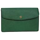 LOUIS VUITTON Epi Montaigne 27 Sac Clutch Vert M52654 LV Auth 72064 - Louis Vuitton