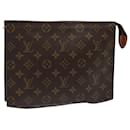 LOUIS VUITTON Monogram Poche Toilette 26 Pouch M47542 LV Auth yk13466 - Louis Vuitton