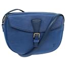 LOUIS VUITTON Bolsa de Hombro Epi June Feuille Azul M52155 LV Auth 82373 - Louis Vuitton