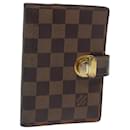 LOUIS VUITTON Agenda PM Koala em Damier Ebene Capa R21011 Auth 82201 - Louis Vuitton