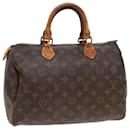 LOUIS VUITTON Sac à main Monogram Speedy 30 M41526 LV Auth 82545 - Louis Vuitton