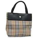 Sac à main en toile beige à carreaux Nova de BURBERRY Auth yk13568 - Burberry