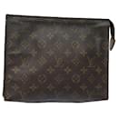 LOUIS VUITTON Monogram Poche Toilette 26 Pouch M47542 LV Auth 82059 - Louis Vuitton