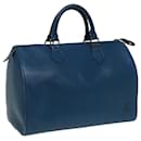 LOUIS VUITTON Epi Speedy 30 Hand Bag Toledo Blue M43005 LV Auth 82518 - Louis Vuitton