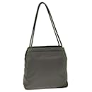 PRADA Sac Tote Nylon Gris Auth 79634 - Prada