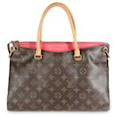 Louis Vuitton Litchi Monogram Toile Pallas