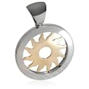 Pendentif de mode BVLGARI en or jaune 18 carats/acier - Bulgari