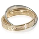 Fedi intrecciate Tiffany & Co. 1837 in oro giallo 18k/argento sterling