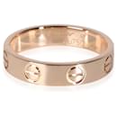 Cartier Love Wedding Band (Rose Gold)