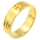 Anel Love Cartier em ouro amarelo 18K