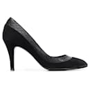 Chanel Schwarze Wildleder-Pumps - 2000er