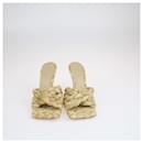 Bottega Veneta Beige Lido Slide Sandals