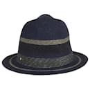 Hermes Navy Blue Claudio Hat 58 - Hermès