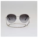 Lunettes de soleil Chanel argent/noir dégradé 4242