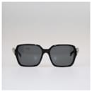 Chanel Black Square Tinted Sunglasses