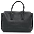 Black MCM Milla Satchel