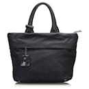 Bolso reversible Prada Tessuto negro