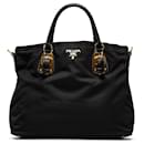 Black Prada Tessuto Satchel