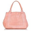 Sac cabas en cuir S Balenciaga Navy rose