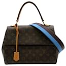 Borsa Cluny MM Monogram Louis Vuitton marrone