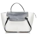 White Celine Micro Belt Bag Satchel - Céline