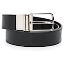 Black Louis Vuitton Damier Infini Boston Reversible Belt