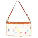 Pochette Accessoires Monogram Multicolore Blanc Louis Vuitton