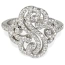 Bague de mode Enchant en platine 0,4 CTW de Tiffany & Co.