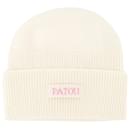 Beanie - PATOU - Wool - White - Autre Marque