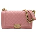 Bolso de hombro Chanel Boy con cadena Chanel