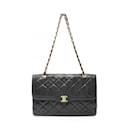 Chanel Matelassé Double Flap Schultertasche