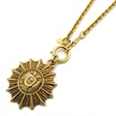 Chanel Coco Mark Gold Plated Necklace