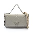 Bolsa de ombro Chanel 19 Disneuf Matelassé