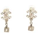 Chanel Coco Mark Drop Earrings