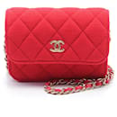 Sac à bandoulière en cuir matelassé Chanel