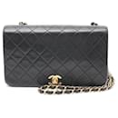 Chanel Black Lambskin Shoulder Bag