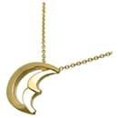 Collier pour femmes Tiffany Crescent Moon en or jaune 18K - Tiffany & Co