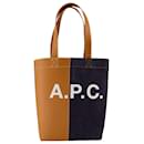 Axel Tote Bag - A.P.C. - Cotton - Caramel - Apc