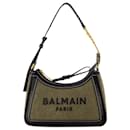 Bolsa de Ombro B-Army - Balmain - Lona - Caqui/Preto