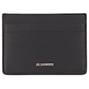 Card Holder - Jil Sander - Leather - Black