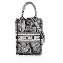 Christian Dior Embroidered Vertical Handbag