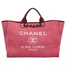 BOLSA TOTE DE TECIDO DEAUVILLE - Chanel