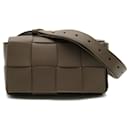 Bottega Veneta Beige Lambskin Waist Bag