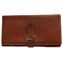 Hermes Bearn Soufflet Veau Epsom Long Wallet - Hermès