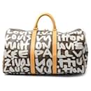 Sac de voyage Keepall 50 Monogram Graffiti Louis Vuitton M92197 en très bon état - Autre Marque